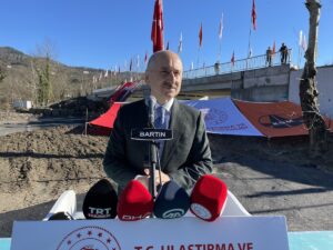 BARTIN (AA) – Ulaştırma ve Altyapı Bakanı Adil Karaismailoğlu, doğal