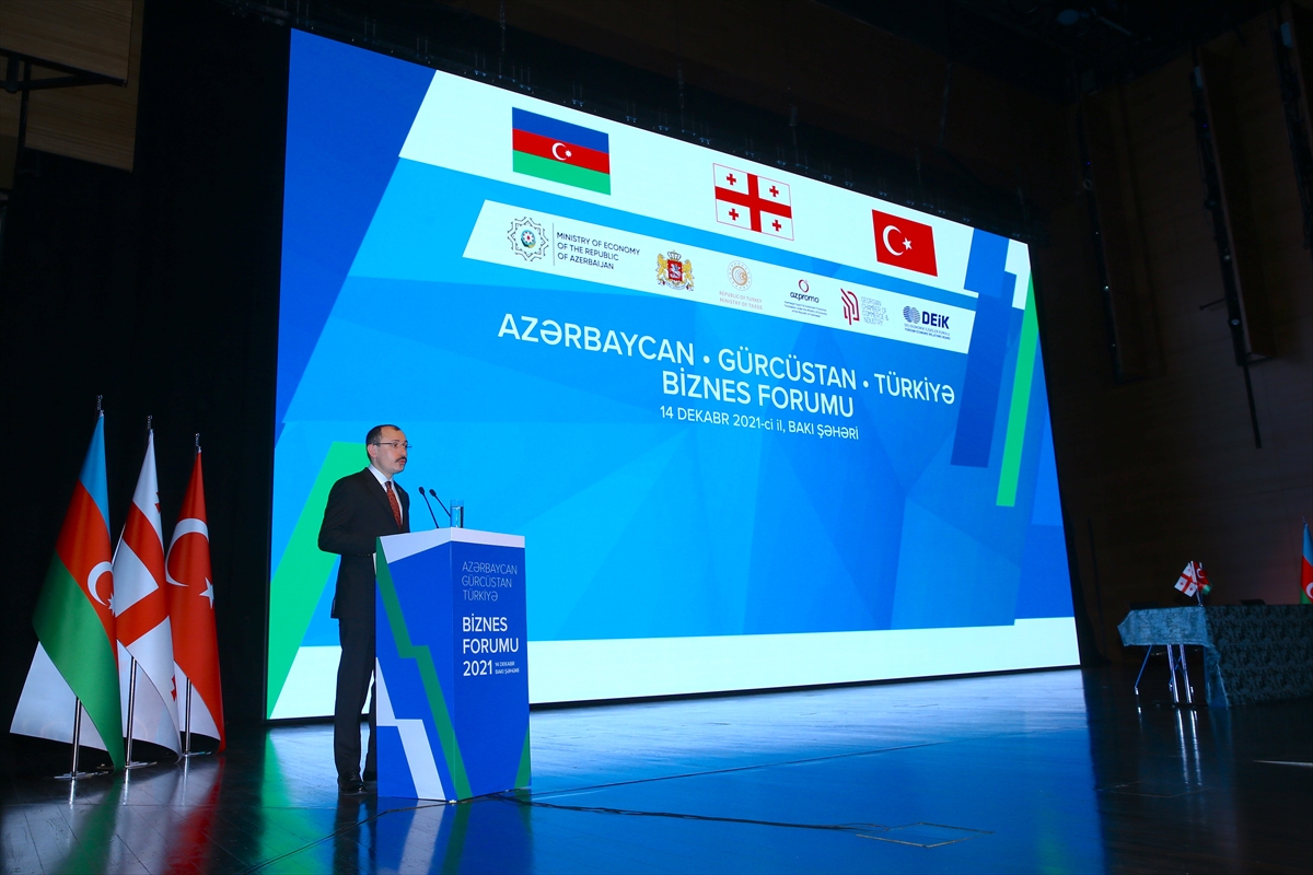 Bakan Muş, “Türkiye-Azerbaycan-Gürcistan 6'ncı İş Forumu”nda konuştu: