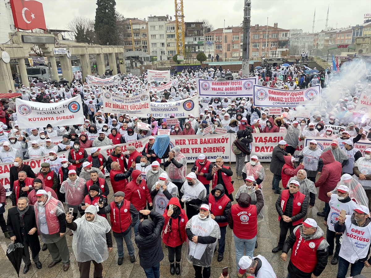 Bakırköy Belediyesi işçilerinin grevi 53 gündür sürüyor
