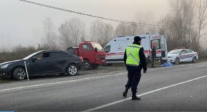 BARTIN (AA) – Bartın'da iki otomobilin çarpışması sonucu bir kişi