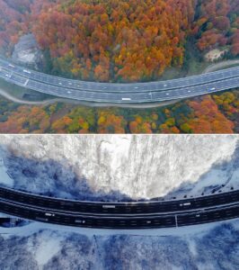 DÜZCE (AA) – "İstanbul'un Anadolu'ya açılan kapsı" olan Anadolu Otoyolu