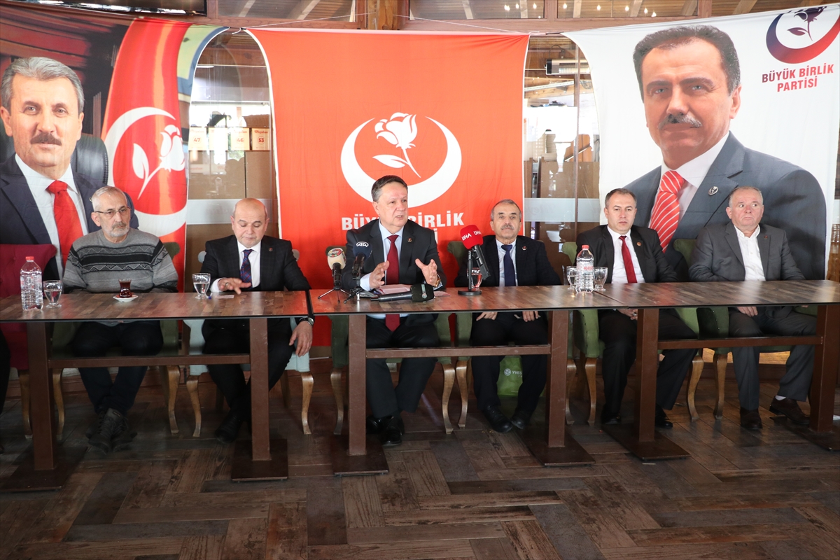 BBP Genel Başkan Yardımcısı Alfatlı, Manisa'da konuştu: