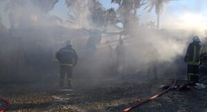 MUĞLA (AA) – Muğla'nın Bodrum ilçesinde, su sporları merkezinin depo