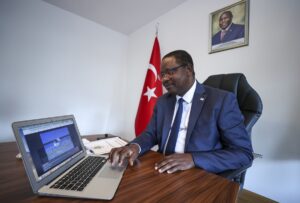 ANKARA (AA) – Burundi'nin Ankara Büyükelçisi Gerard Ntahorwaroye Bikebako, Anadolu