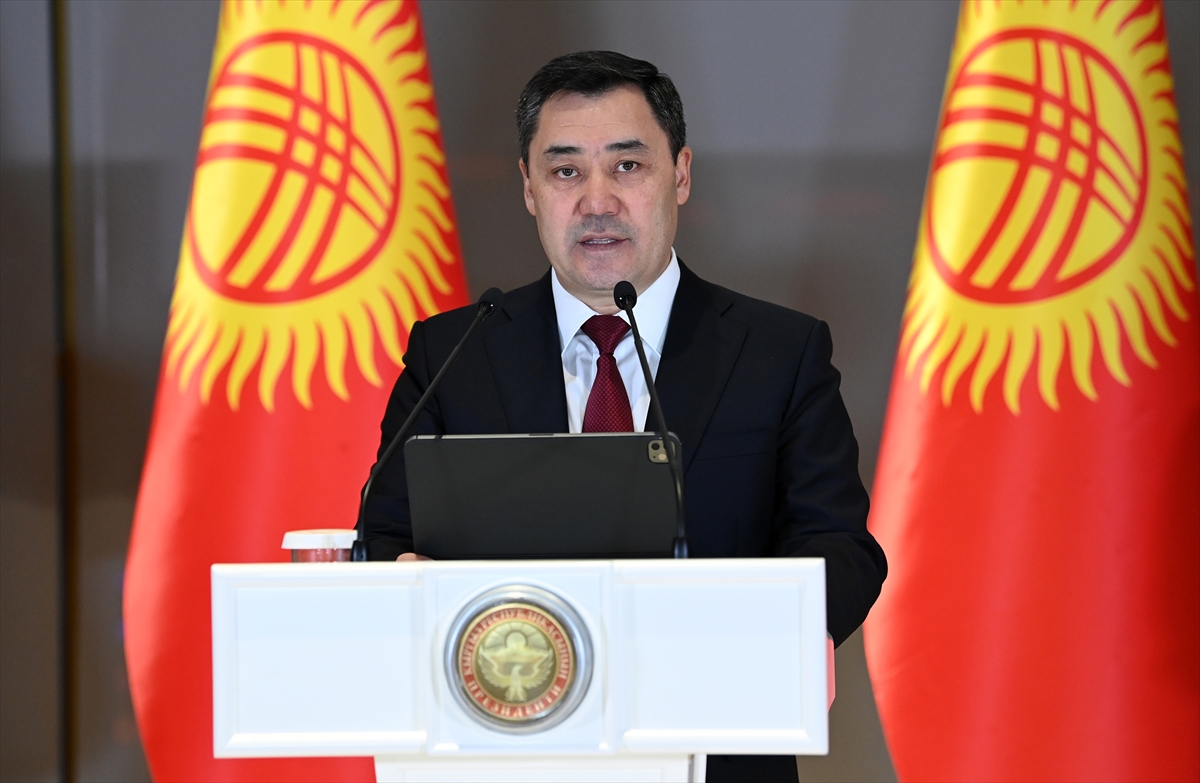 Caparov, Kırgızistan'ın bağımsızlığının 30. yılı dolayısıyla resepsiyon verdi