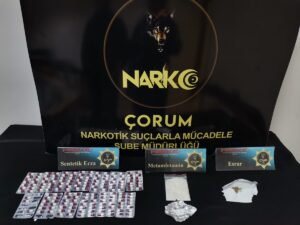ÇORUM (AA) – Çorum'da düzenlenen uyuşturucu operasyonunda gözaltına alınan 11