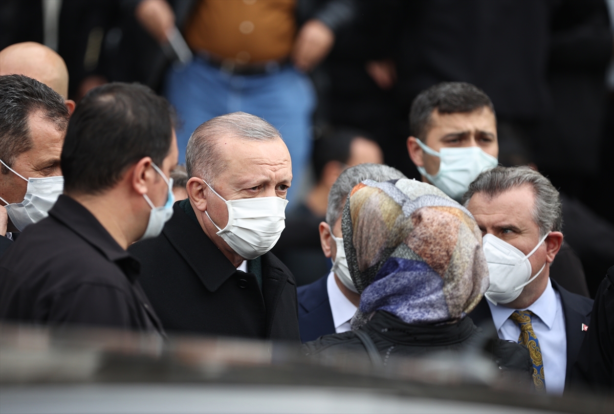 İSTANBUL (AA) – Cumhurbaşkanı Recep Tayyip Erdoğan, cuma namazını Beşiktaş'taki