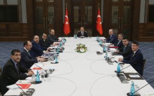 ANKARA (AA) – Cumhurbaşkanı Yardımcısı Fuat Oktay başkanlığında, ekonomi değerlendirme