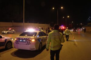 - Motosiklet sürücüsünün kazadan yaklaşık 10 dakika önce arkasında seyahat