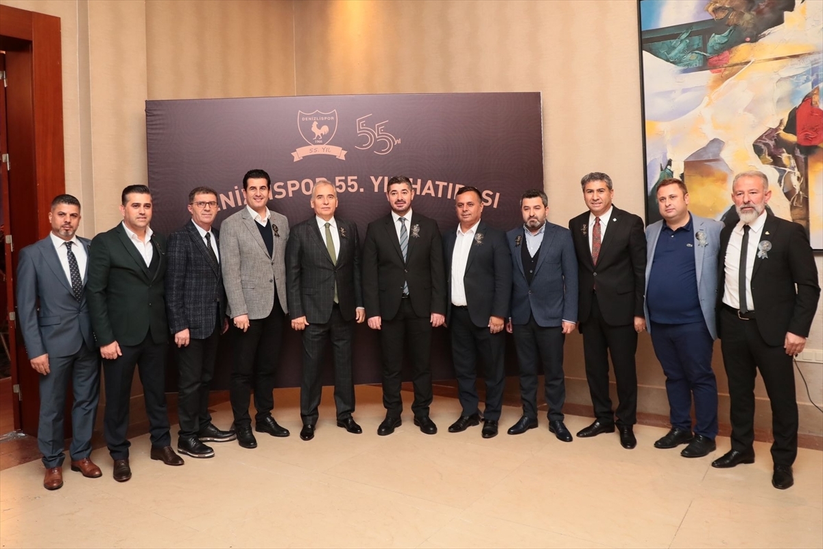 Denizlispor 55. kuruluş yıl dönümünü kutladı