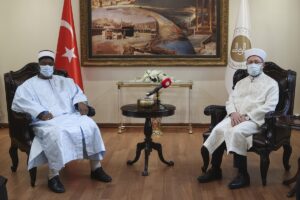 ANKARA (AA) – Diyanet İşleri Başkanı Ali Erbaş, Fildişi Sahili