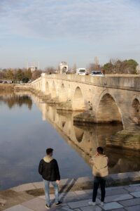 EDİRNE (AA) – Edirne'de yağışlar Meriç ve Tunca nehirlerinin debilerini