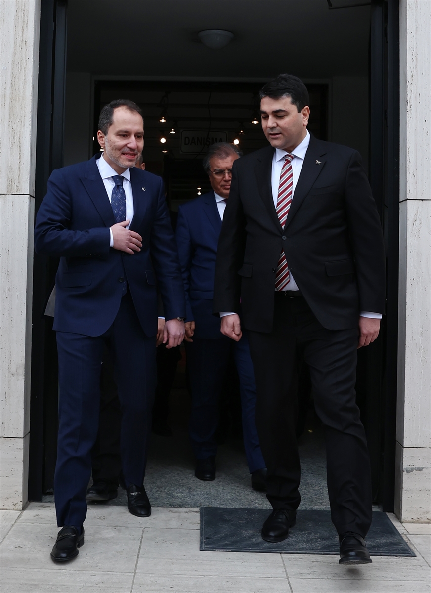 Erbakan, DP Genel Başkanı Uysal'ı ziyaret etti