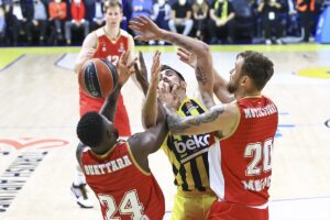 - Fenerbahçe Beko: 96 - Monaco: 86