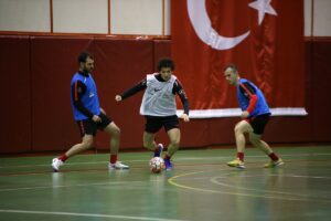 ADANA (AA) – Futsal A Milli Takımı, Adana'daki hazırlık kampını