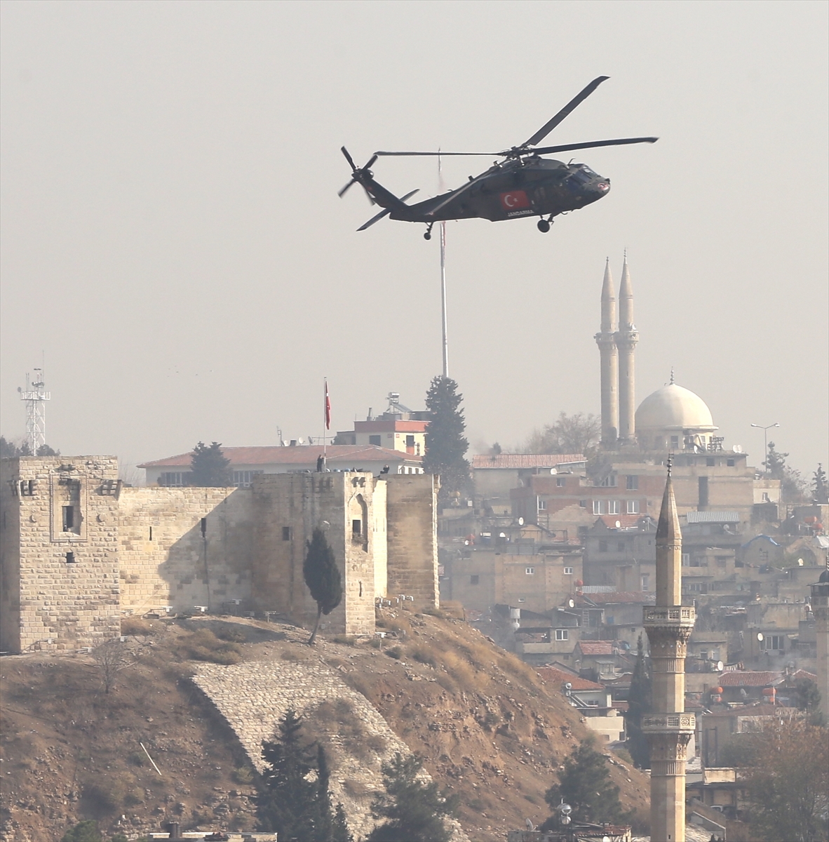 Gaziantep'in düşman işgalinden kurtuluşu gösteri uçuşuyla kutlandı