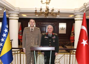 ANKARA (AA) – Genelkurmay Başkanı Orgeneral Yaşar Güler, Bosna Hersek