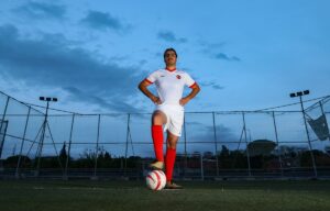 İZMİR (AA) – YUSUF ŞAHBAZ – Görme engelli milli futbolcu