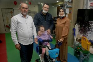 İSTANBUL (AA) – Hayatını oğlunun doğumuyla tanıştığı serebral palsili çocuklara