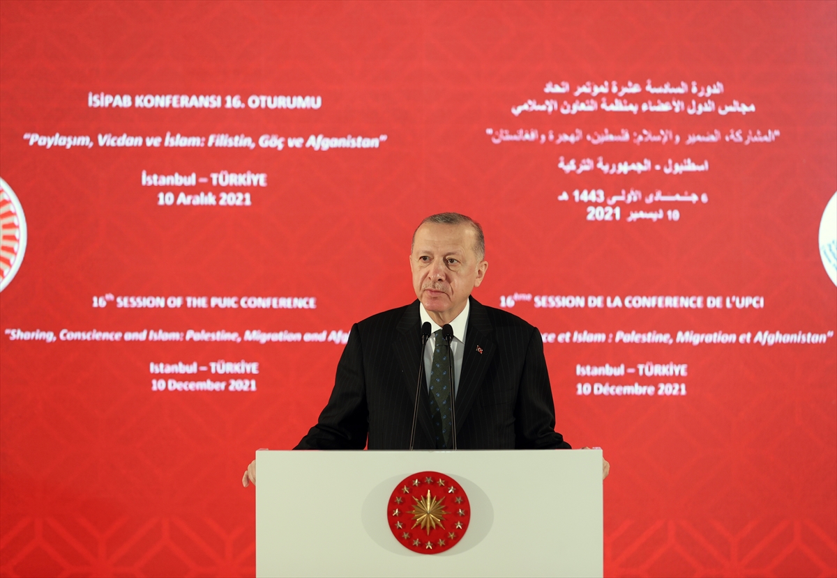 Cumhurbaşkanı Erdoğan, İSİPAB 16. Konferansı Açılış Oturumu'nda konuştu: (1)