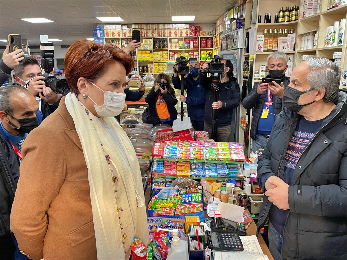 İYİ Parti Genel Başkanı Akşener, Amasya'da halka hitap etti: