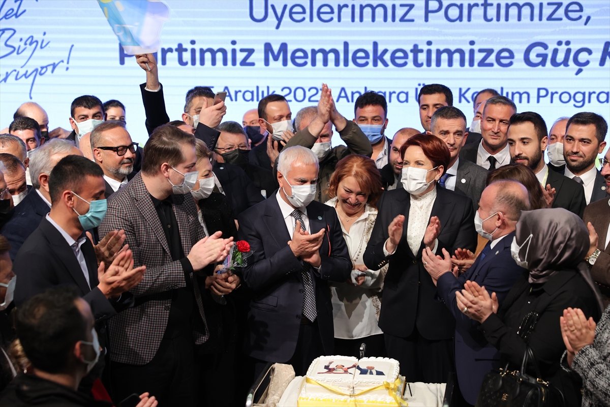 İYİ Parti Genel Başkanı Akşener, üye katılım töreninde konuştu: