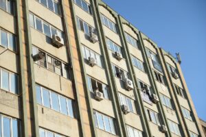 KAHRAMANMARAŞ (AA) – Kahramanmaraş'ta bir iş merkezinin üçüncü katında çıkan