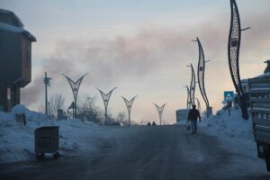 BİNGÖL (AA) – Bingöl'ün Karlıova ilçesinde kış aylarında kömür kullanımına