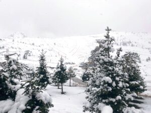 - Kayak merkezinde kar kalınlığı yapay karlamayla 35 santimetreye ulaştı