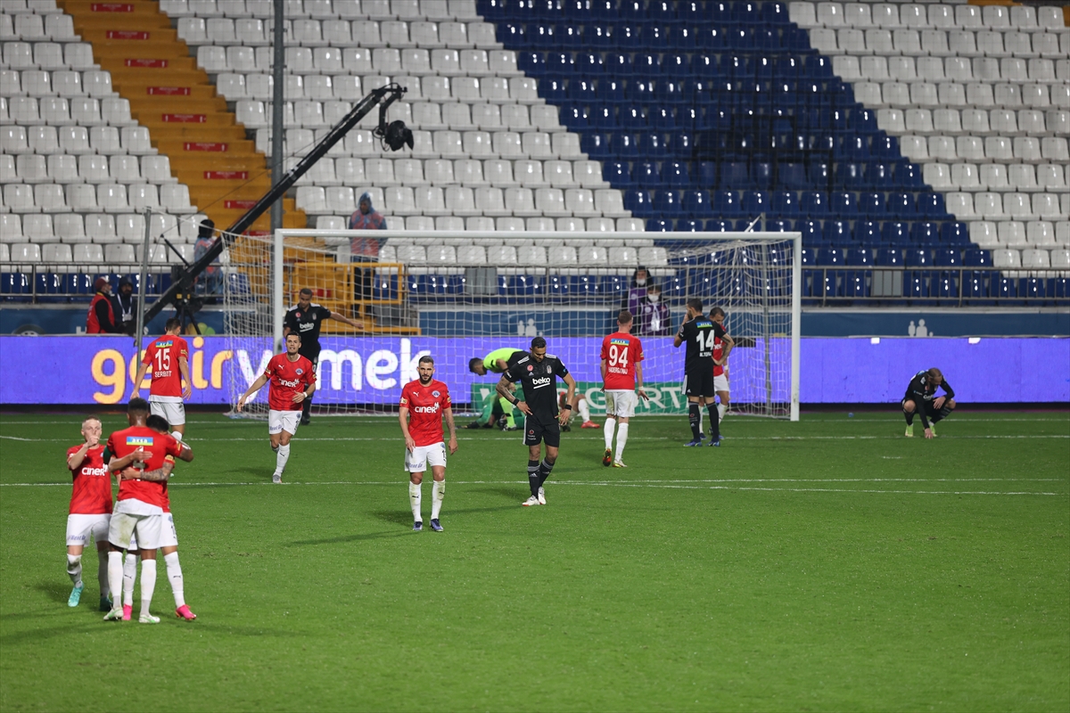 Beşiktaş'ın ligde galibiyet hasreti 5 maça çıktı