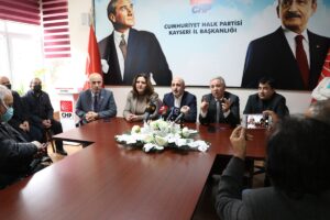 KAYSERİ (AA) – CHP Genel Başkan Yardımcısı Ali Öztunç, Kayseri'de