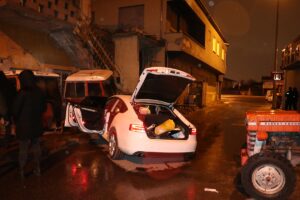 KAYSERİ (AA) – Kayseri'de polisin "dur" ihtarına uymayıp kaçarken kaza