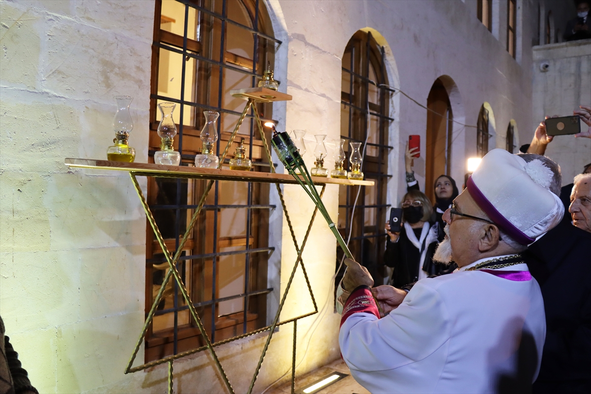 Kilis'te Museviler yaklaşık 60 yıl sonra Hanuka Bayramı'nı kutladı