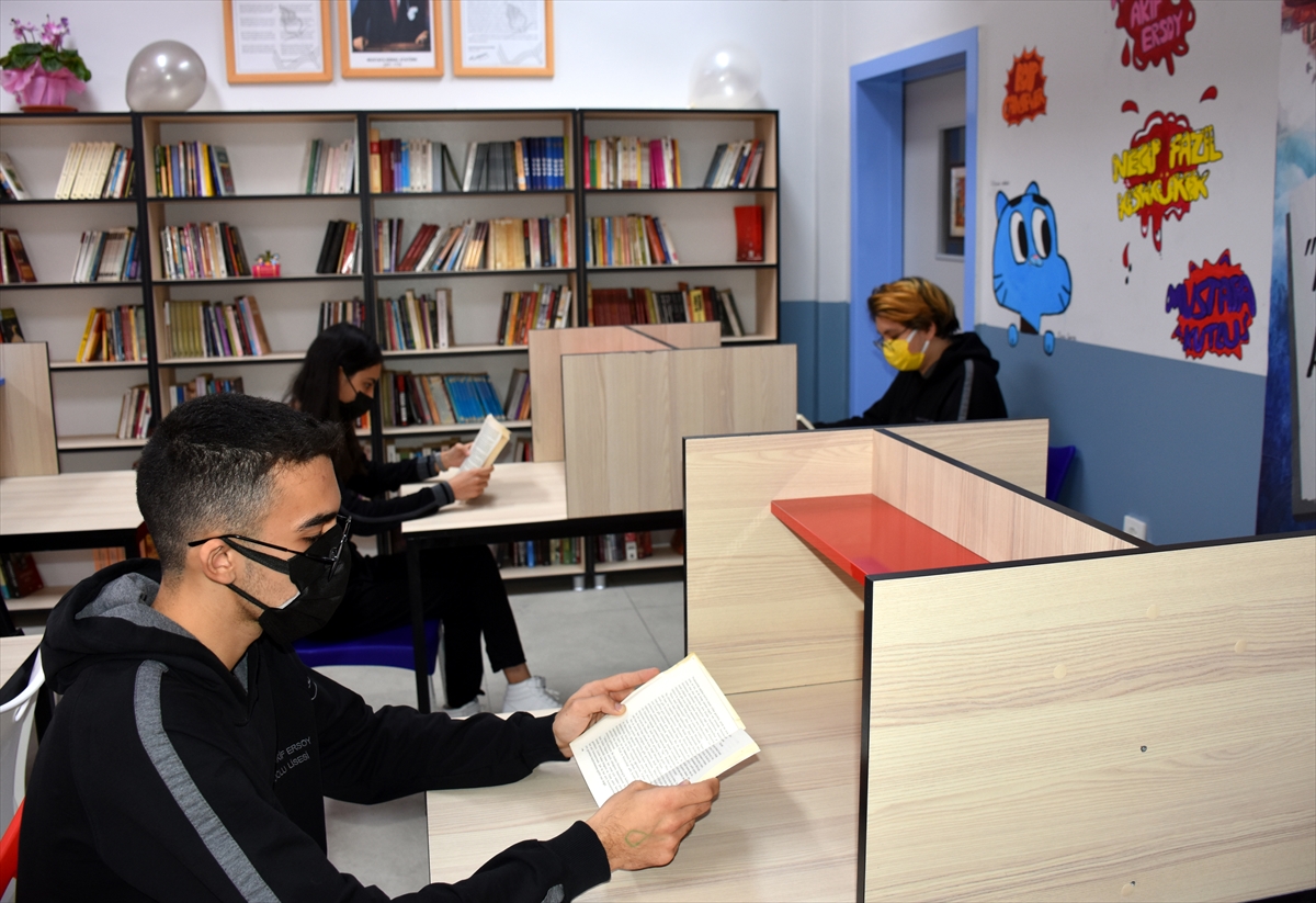 Kırıkkale'de kütüphanesiz okul kalmadı