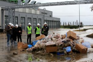 KIRKLARELİ (AA) – Kırklareli'nde bir işletmede bozuk, tüketilmesi uygun olmayan