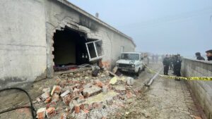 KONYA (AA) – Konya'da müstakil evde meydana gelen patlamada bir