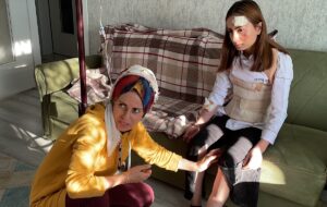 KONYA (AA) – SAVAŞ GÜLER – Konya'da okul yolunda sokak