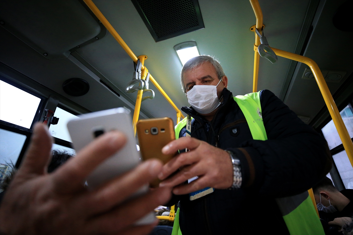 - Toplu taşıma aracına fazla yolcu alan bir sürücüye cezai