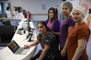 MALATYA (AA) – Malatya Eğitim ve Araştırma Hastanesi çalışanları, Anadolu