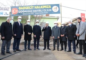 MARDİN (AA) – Mardin'in Dargeçit ilçesi doğal gaza kavuştu. Vali