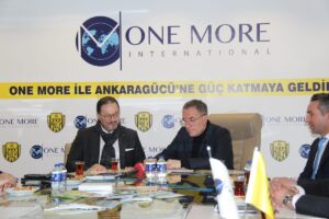 ANKARA (AA) – MKE Ankaragücü Kulübü, One More International ile