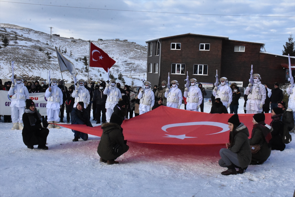 Ordu'da 2 bin rakımlı Çambaşı Yaylası'nda Sarıkamış şehitleri anıldı