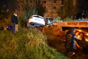 ORDU (AA) – Ordu'nun Altınordu ilçesinde meydana gelen trafik kazasında