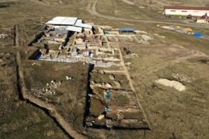 KASTAMONU (AA) – Kastamonu'nun Taşköprü ilçesinde bulunan Pompeiopolis Antik Kenti'nde