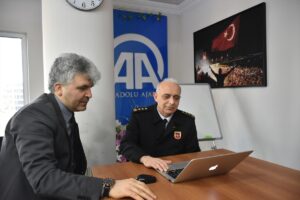 SAMSUN (AA) – Samsun İl Jandarma Komutanı Kıdemli Albay Ömer