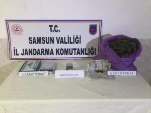 SAMSUN (AA) – Samsun'un Bafra ilçesinde düzenlenen uyuşturucu operasyonunda 7