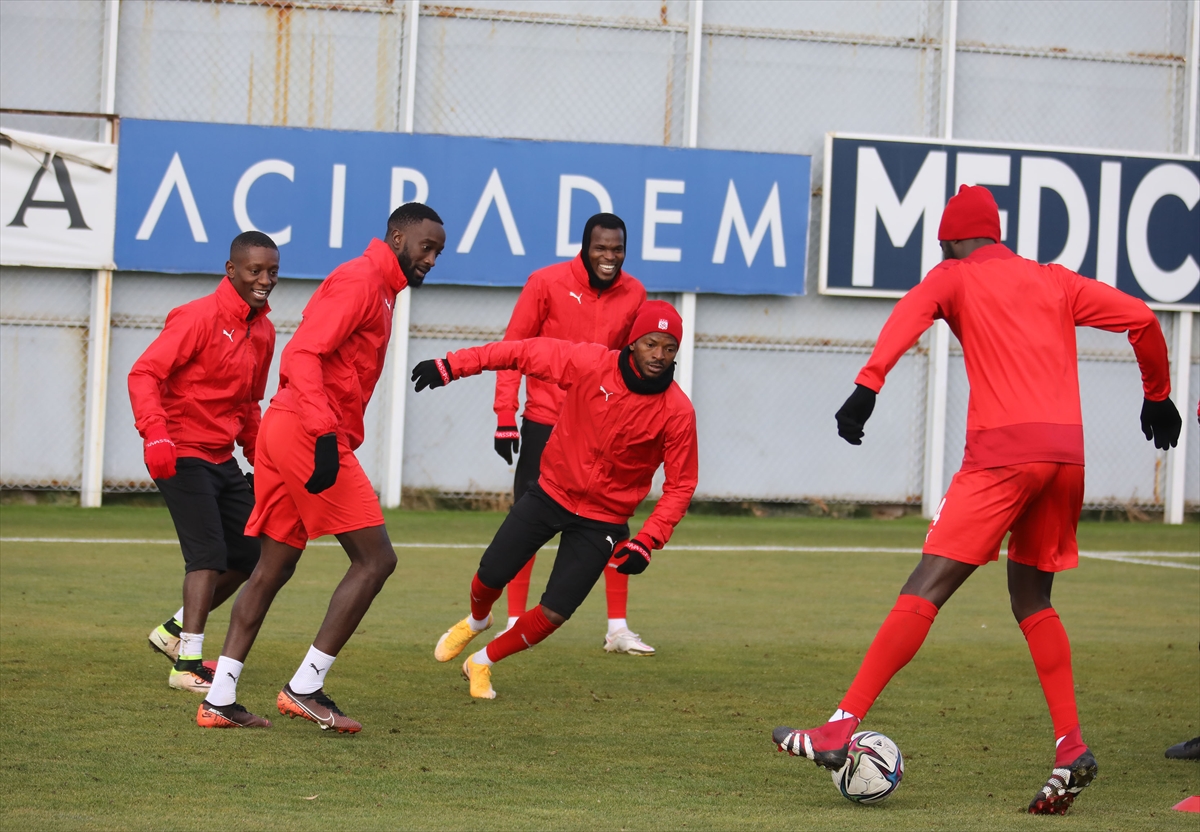 Sivasspor, Alanyaspor maçı hazırlıklarına devam etti
