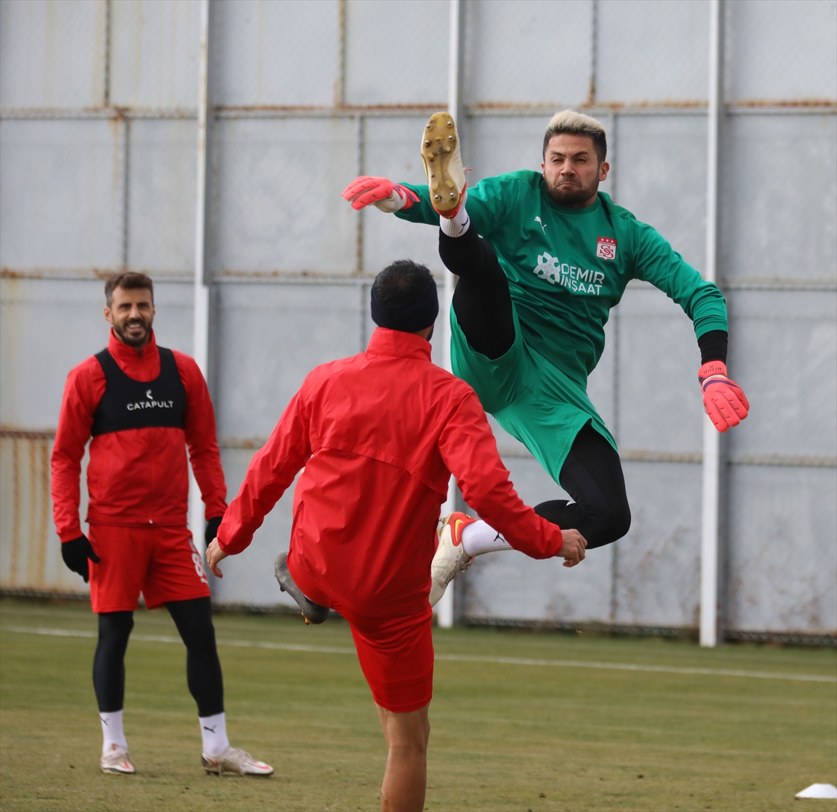 Sivasspor Galatasaray maçı hazırlıklarını sürdürdü