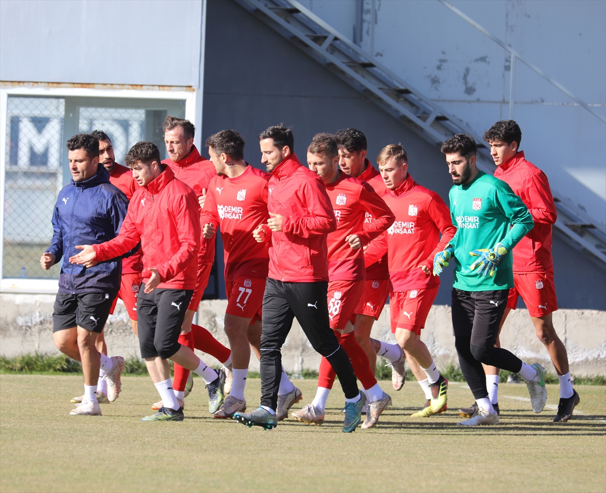 Sivasspor, Galatasaray maçının hazırlıklarını tamamladı