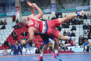 KAHRAMANMARAŞ (AA) – Kahramanmaraş'ta düzenlenen Türkiye Büyükler Serbest Güreş Şampiyonası